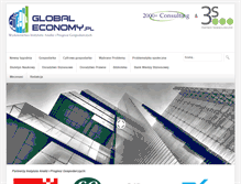 Tablet Screenshot of globaleconomy.pl